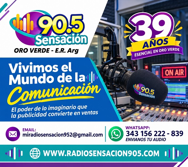 Radio Sensacion 90.5, Oro verde, Entre Ríos
