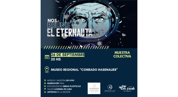 Inauguramos la muestra colectiva “Nos reúne El Eternauta”
