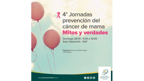 4° Jornada de prenvención del cáncer de mama