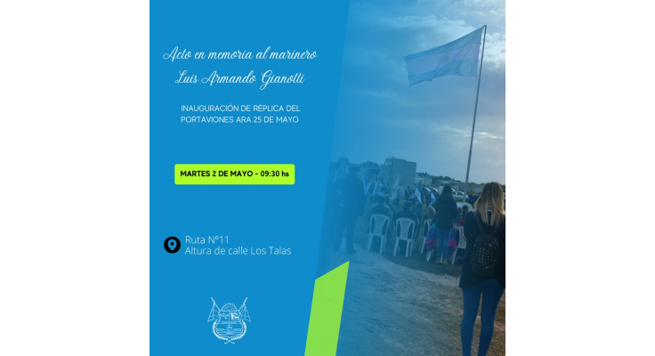 ACTO EN MEMORIA DEL MARINERO LUIS. A. GIANOTTI