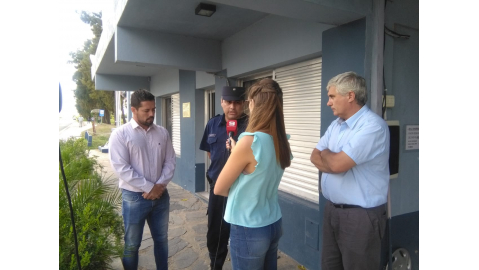 ANUNCIARON LA CREACIÓN DE UN DESTACAMENTO EN EL TRIANGULAR Y LA INSTALACIÓN DE 10 NUEVAS CÁMARAS CON MONITOREO