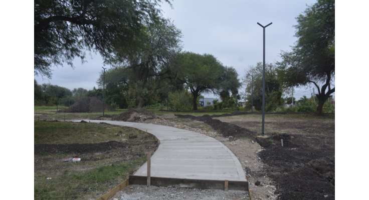 Avanza la obra del Paseo Oasis