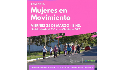 CAMINATA “MUJERES EN MOVIMIENTO”