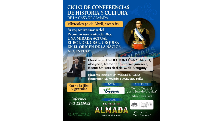 Ciclo de conferencias de historia y cultura en la Casa de Almada