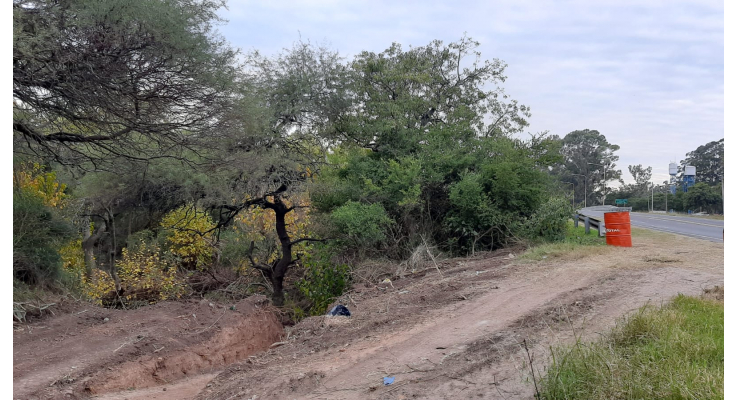 COMENZARON LOS TRABAJOS EN LA FUTURA TRAZA DE LA SENDA HACIA LOMA HERMOSA Y LOMAS DE ORO VERDE