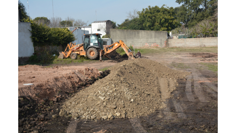 COMENZÓ LA CONSTRUCCIÓN DEL JARDÍN MATERNAL MUNICIPAL