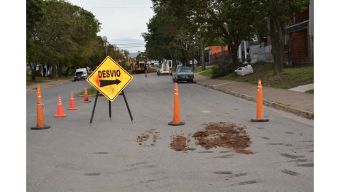COMENZÓ LA REPAVIMENTACIÓN E ILUMINACIÓN LED DE AV. LOS EUCALIPTOS
