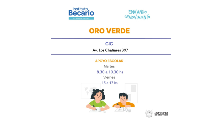 Comienza el Programa Educando en Movimiento
