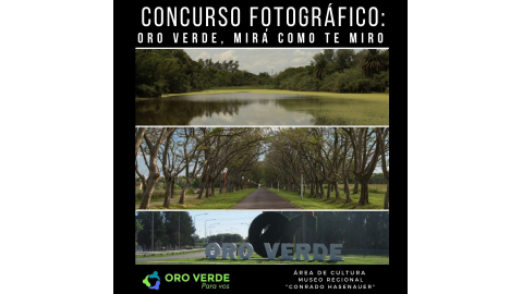 CONCURSO FOTOGRÁFICO QUE PREMIARÁ LAS MIRADAS SOBRE ORO VERDE