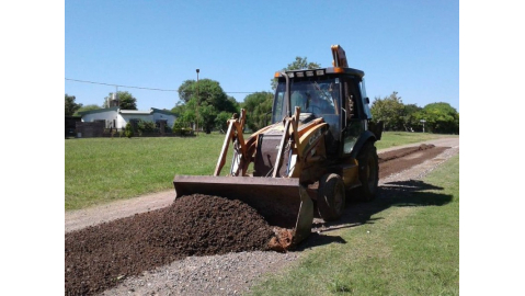 Continúa el mantenimiento de calles en Loma Hermosa