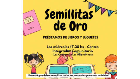 CONTINÚA EL PRÉSTAMO DE LIBROS Y JUGUETES