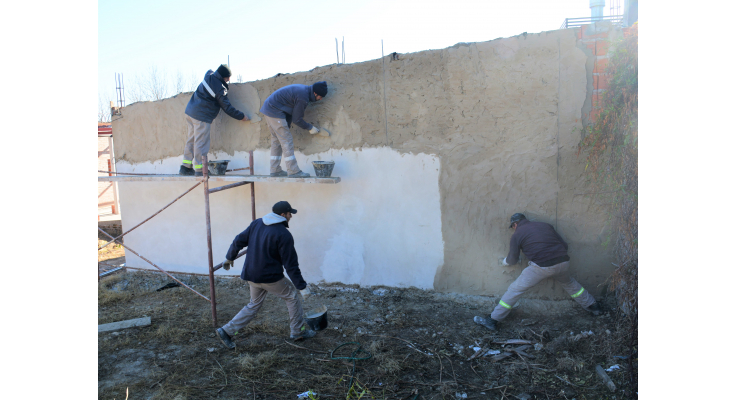 CONTINÚAN LOS TRABAJOS EN EL JARDÍN MATERNAL MUNICIPAL