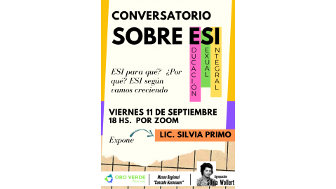 CONVERSATORIO SOBRE EDUCACIÓN SEXUAL INTEGRAL (ESI)