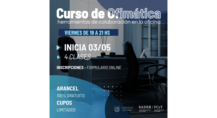 Curso de Ofimática: herramientas de colaboración en la Oficina
