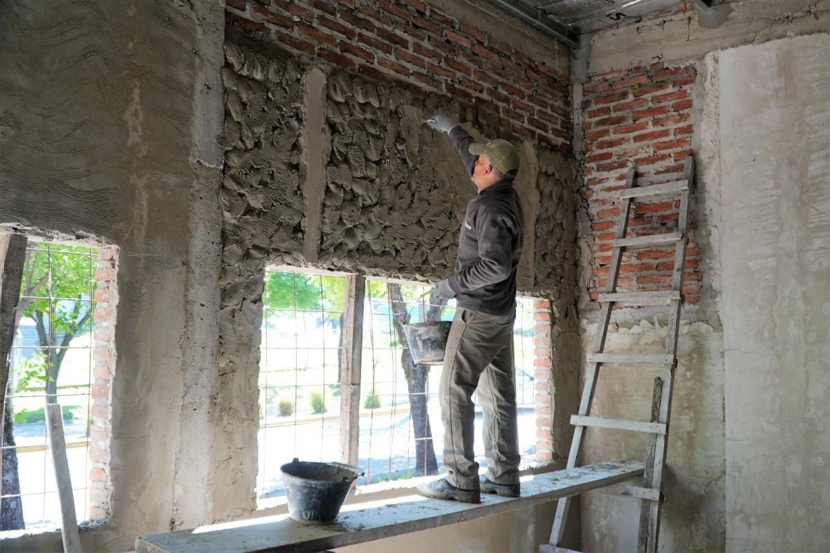 El área de Obras y servicios públicos trabaja intensamente en diferentes sectores de la ciudad