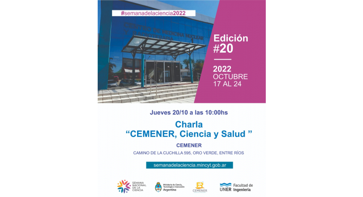 EL CEMENER INVITA A LOS VECINOS DE LA LOCALIDAD A UNA CHARLA ABIERTA SOBRE CIENCIA Y SALUD