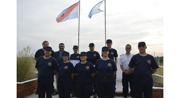 El intendente asistió a la jura de nuevos Bomberos Voluntarios
