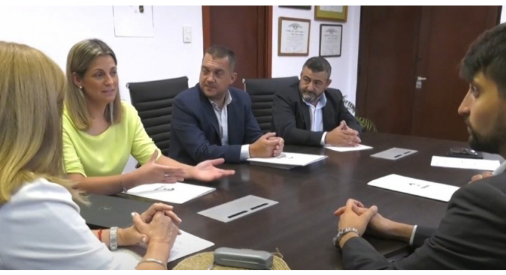 El intendente César Clement participó de una reunión de trabajo con los intendentes del Área Metropolitana