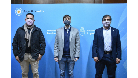 EL INTENDENTE MANTUVO UNA REUNIÓN EN EL MINISTERIO DEL INTERIOR