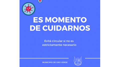 EL MUNICIPIO REALIZÓ DIFERENTES RECOMENDACIONES EN FUNCIÓN DE LA SUSPENSIÓN DE ACTIVIDADES