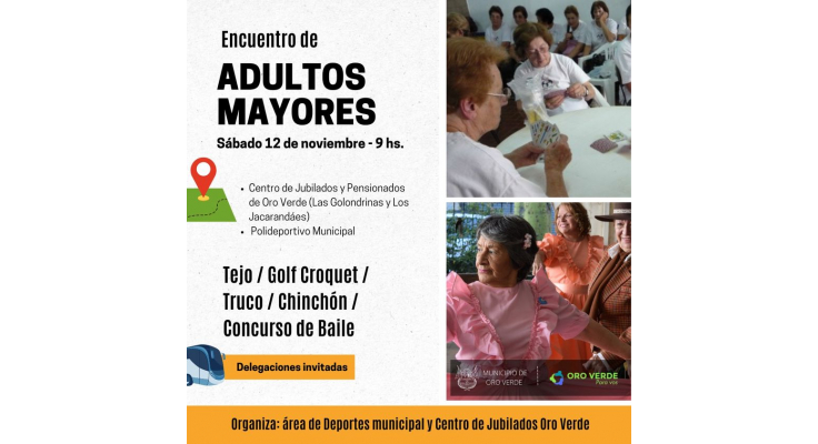 ENCUENTRO DE ADULTOS MAYORES