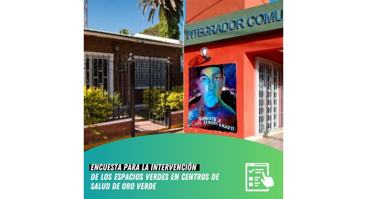 Encuestas de estudiantes universitarios para la intervención de los espacios verdes en centros de salud locales