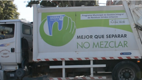 ESTE LUNES LA RECOLECCIÓN DE RESIDUOS SERÁ EN HORARIO REDUCIDO