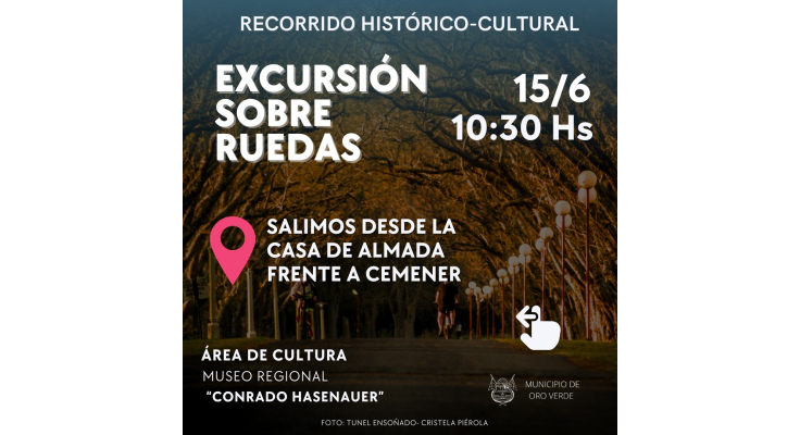 Excursión sobre ruedas para conocer la historia y cultura de Oro Verde