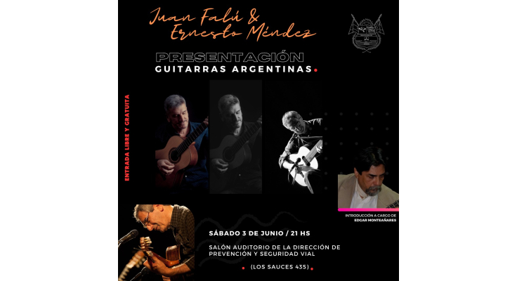 FALÚ Y MÉNDEZ PRESENTAN “GUITARRAS ARGENTINAS”