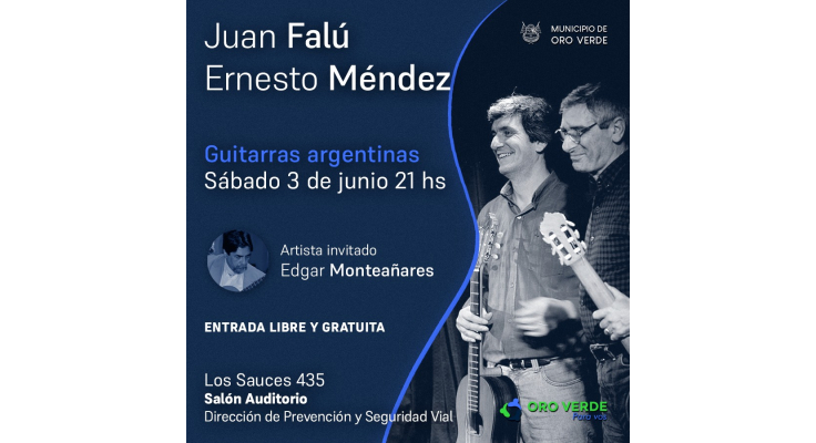 FALÚ Y MÉNDEZ PRESENTAN “GUITARRAS ARGENTINAS”
