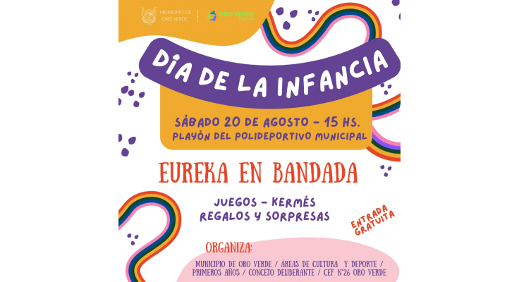 FESTEJAMOS EL DÍA DE LA INFANCIA CON EUREKA EN BANDADA