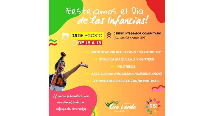 ¡Festejamos el Día de las Infancias!