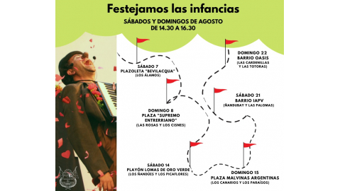 FESTEJAMOS LAS INFANCIAS RECORRIENDO ORO VERDE