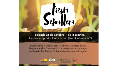 FIESTA SEMILLERA EN EL CIC