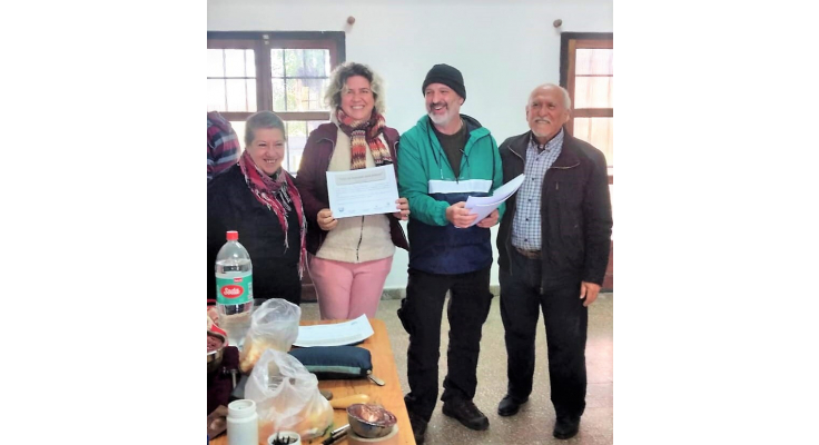 FINALIZÓ EL TALLER DE REPUJADO PARA PLATEROS
