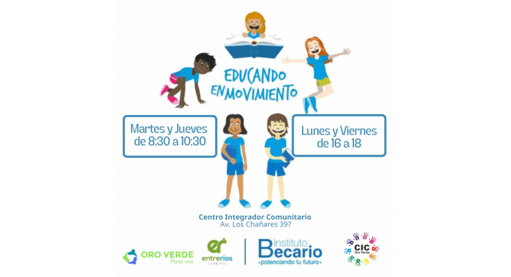 FUNCIONA EL PROGRAMA “EDUCANDO EN MOVIMIENTO”EN EL CIC