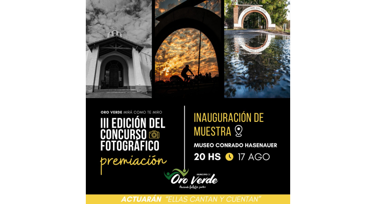 Inauguración de la Muestra “Oro Verde, mirá como te miro” y fotografías ganadoras