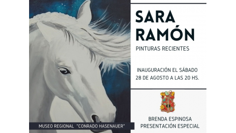 INAUGURACIÓN DE LA MUESTRA “PINCELADAS DE SARA RAMÓN: LA FIGURA DEL CABALLO Y NATURALEZA MUERTA”