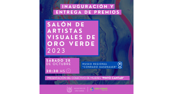 INAUGURACIÓN DEL SALÓN DE ARTISTAS DE ORO VERDE