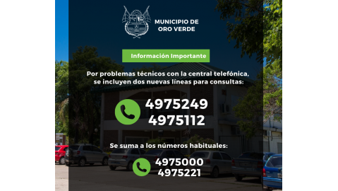 INFORMACIÓN IMPORTANTE
