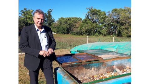 Ingeniero alemán experto en energías renovables realizó una misión en Oro Verde