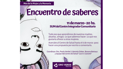INSCRIPCIÓN PARA PARTICIPAR EN EL ENCUENTRO DE SABERES