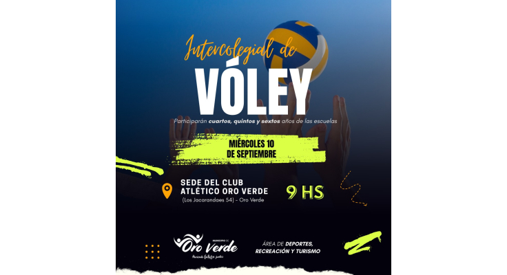Intercolegial de vóley