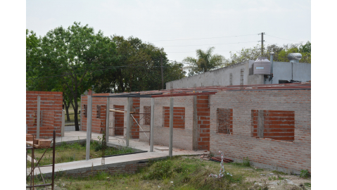 JARDÍN MATERNAL MUNICIPAL: AVANZAN  LOS TRABAJOS EN LAS SALAS Y EL TECHO