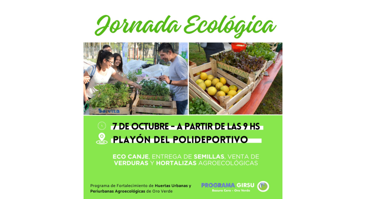 JORNADA ECOLÓGICA EN EL POLIDEPORTIVO MUNICIPAL