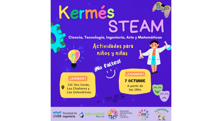 KERMÉS STEAM EN EL CENTRO INTEGRADOR COMUNITARIO