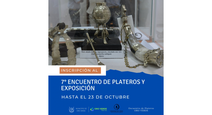 LLAMAN A INSCRIBIRSE AL 7° ENCUENTRO REGIONAL DE PLATEROS Y EXPOSICIÓN QUE SE REALIZARÁ EN NOVIEMBRE