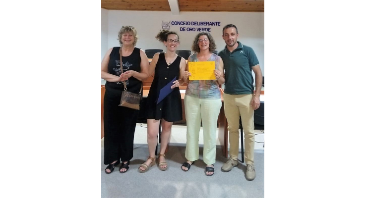 LOS GANADORES DEL CONCURSO DE JARDINES RECIBIERON SUS PREMIOS