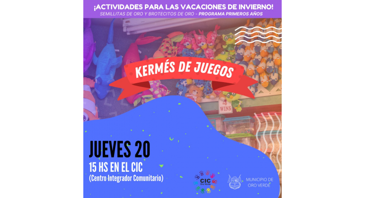 MÁS ACTIVIDADES PARA ESTAS VACACIONES DE INVIERNO