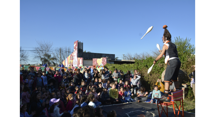 Más de 300 chicos participaron de los festejos por el Día de las infancias